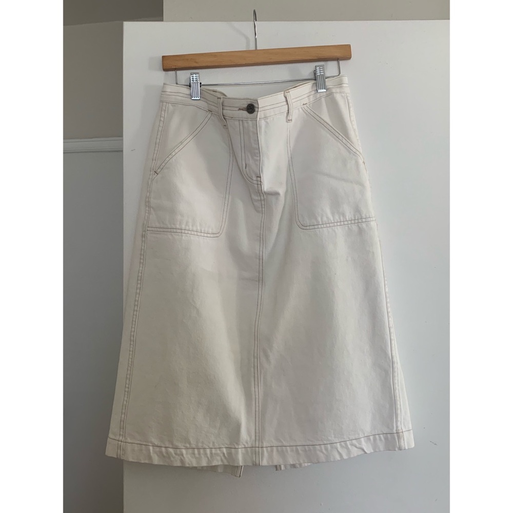 Calvin Klein MIDI Denim Skirt